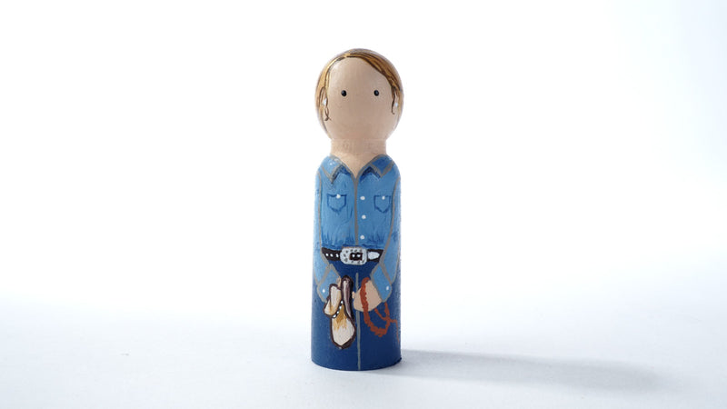 Give something unique and personalized.  Custom peg dolls of your family!  They are hand-painted that show the uniqueness of each individual in your family.  This will definitely touch the heart and bring smiles, may be even happy tears to your family.   These are great for parent's gifts, grandparent’s gifts, birthdays, anniversary gifts, couples’ gifts, or any other occasions.