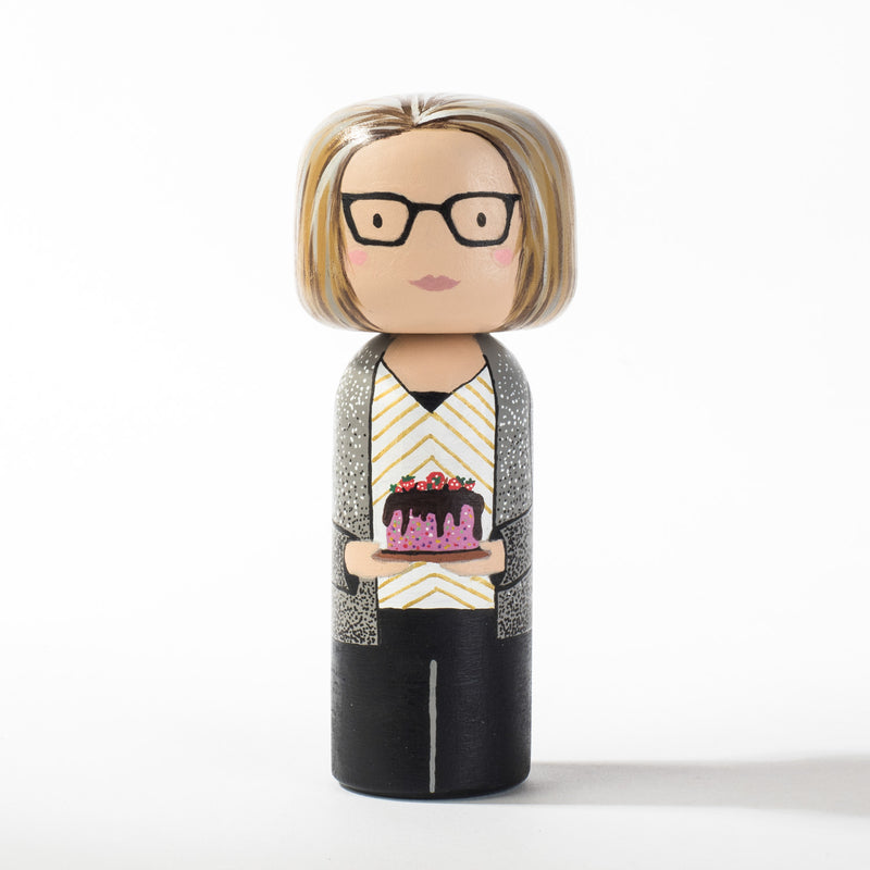 Introducing our new family portrait Kokeshi dolls!  Give something unique and personalized.  Customize your family, friends, or colleagues on Kokeshi dolls!  They are hand-painted with love that show the uniqueness of each individual.   This will definitely touch the heart and bring smiles of your special someone.  These are great for birthdays, Christmas, anniversary, parent's gifts, grandparent’s gifts, retirement, graduations, colleague’s going away gift, or any other occasions.