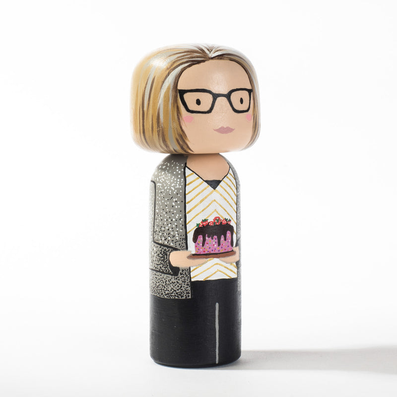 Introducing our new family portrait Kokeshi dolls!  Give something unique and personalized.  Customize your family, friends, or colleagues on Kokeshi dolls!  They are hand-painted with love that show the uniqueness of each individual.   This will definitely touch the heart and bring smiles of your special someone.  These are great for birthdays, Christmas, anniversary, parent's gifts, grandparent’s gifts, retirement, graduations, colleague’s going away gift, or any other occasions.