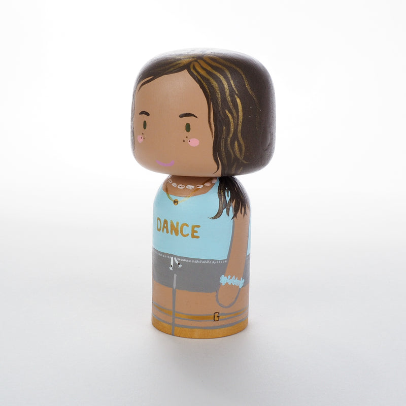 Custom Family and Friends Portrait on Kokeshi Dolls