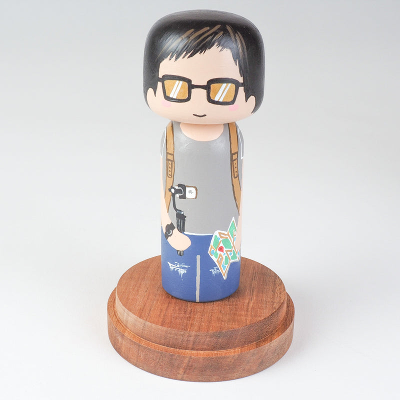 Traveller- Hobby and Occupational Kokeshi Dolls